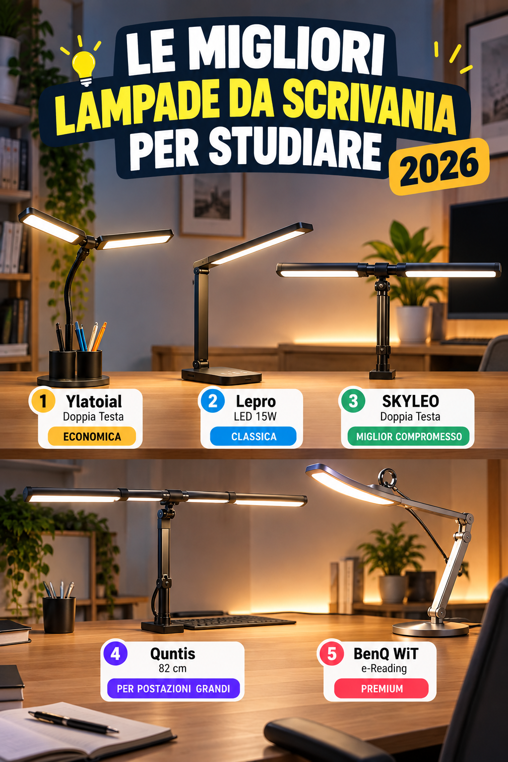 Guida Completa all’Illuminazione dello Studio (2026)