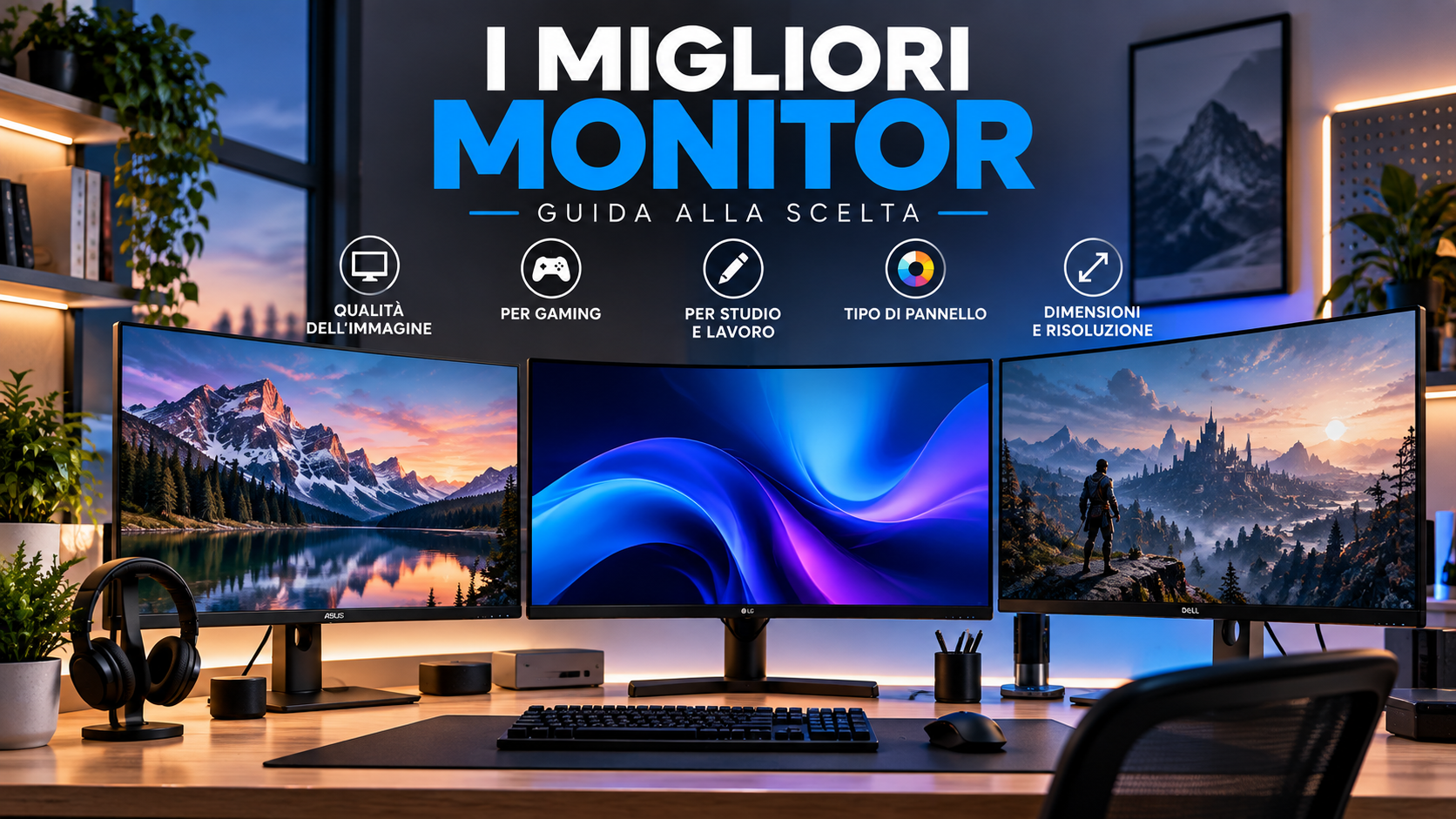 I 5 Migliori Monitor per Studiare e Lavorare (2026)