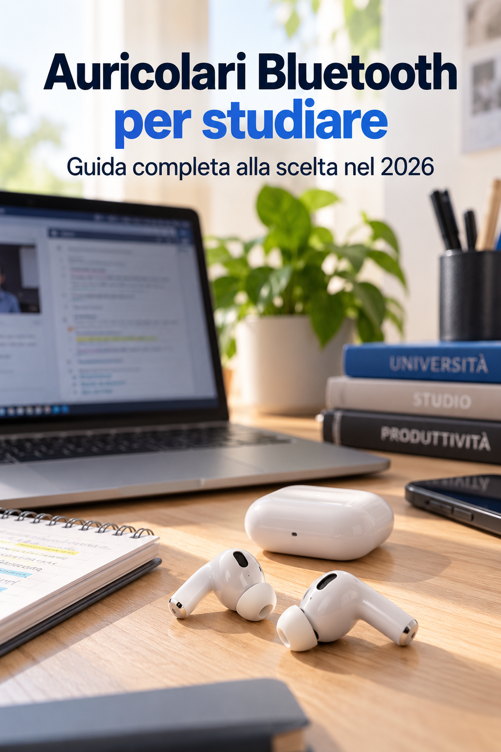Auricolari Bluetooth per studiare: guida completa alla scelta nel 2026